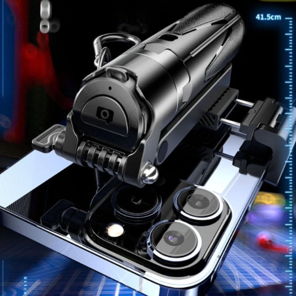 4-in-1 Extendable Selfie Stick Tripod with Detachable Remote